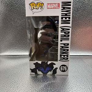 FUNKO Pop Vinyl Mayhem (April Parker) 676 Glow FRENLY BRICKS - Open 7 Days