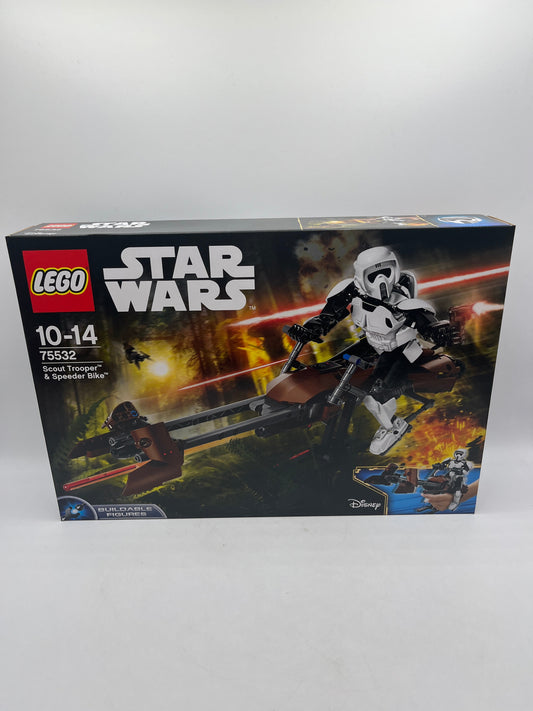 LEGO Star Wars: Scout Trooper & Speeder Bike (75532) FRENLY BRICKS - Open 7 Days