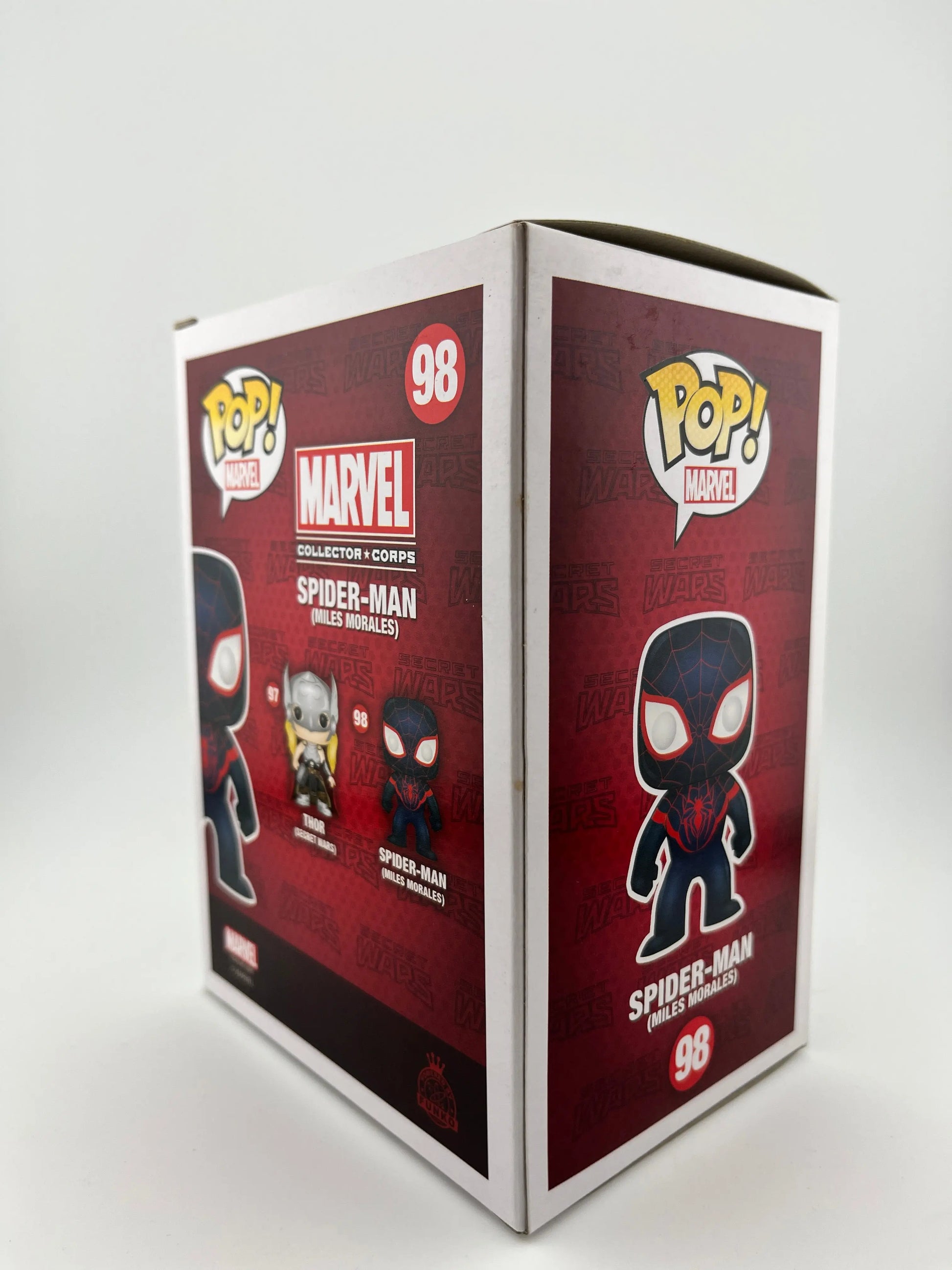 Funko POP! Marvel Collector Corps Exclusive Spider-Man #98 - Vinyl Collectable FRENLY BRICKS - Open 7 Days