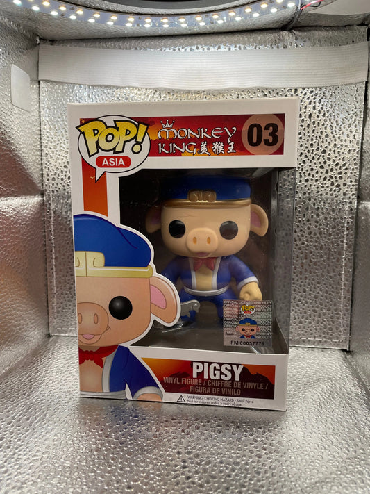 FUNKO POP MONKEY KING PIGSY 03 EXCLUSIVE ASIA RARE FRENLY BRICKS - Open 7 Days