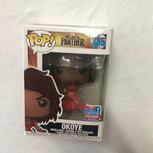 385 Okoye (Red Dress) Marvel Black Panther 2018 Con Funko POP FRENLY BRICKS - Open 7 Days