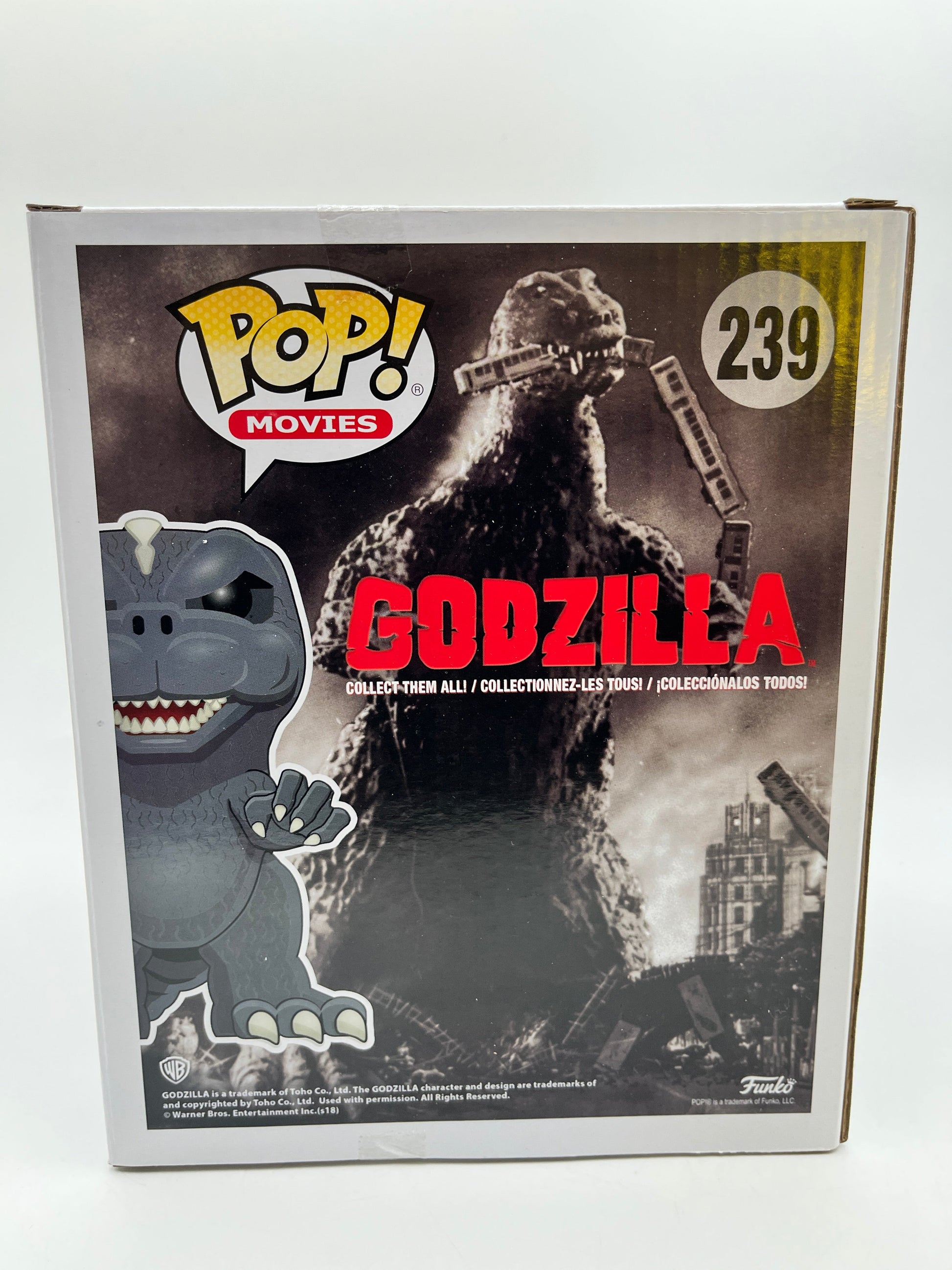 Funko POP! Godzilla Movies - Godzilla #239 - Vinyl Collectable FRENLY BRICKS - Open 7 Days