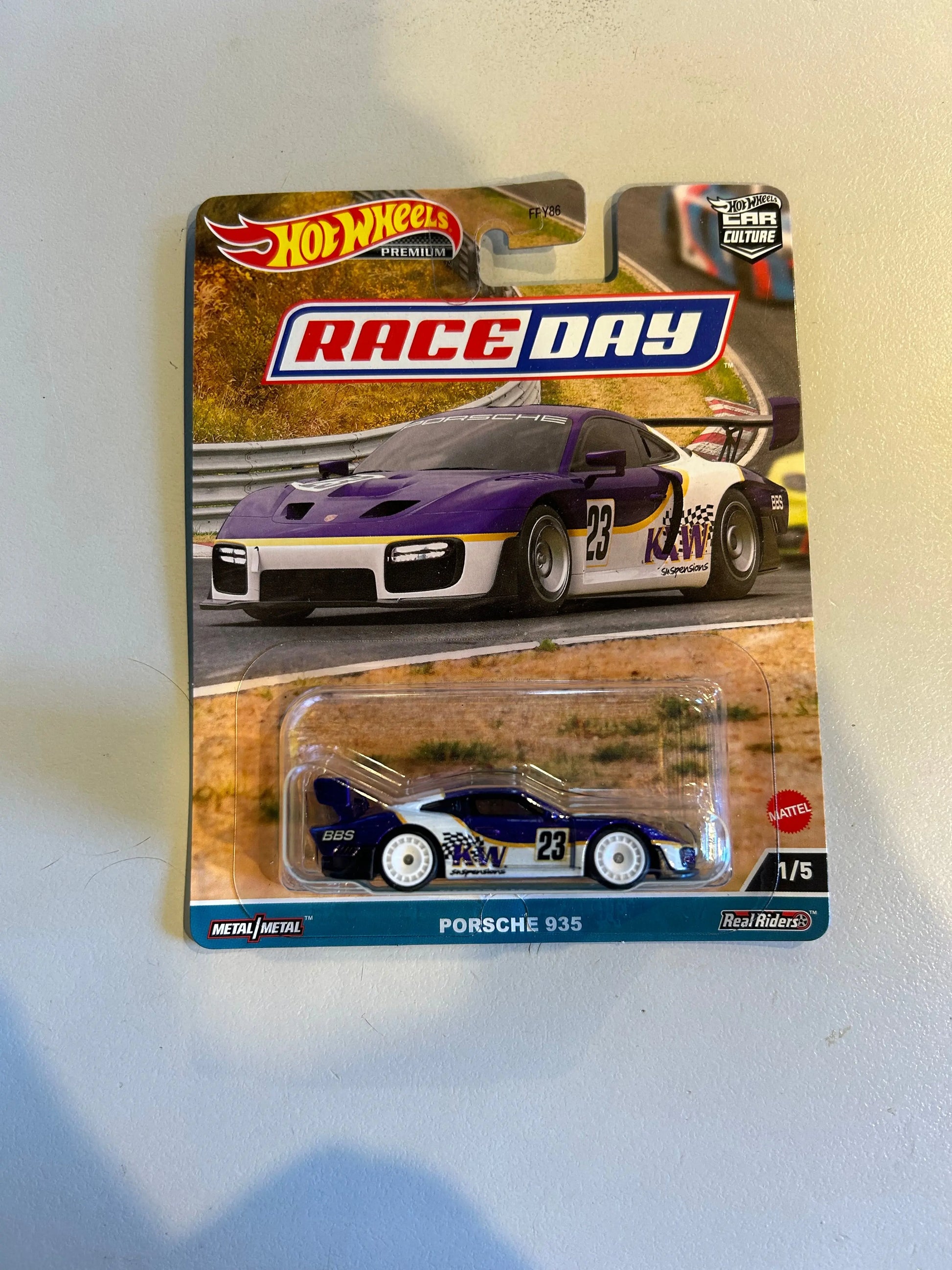 Hot Wheels Porsche 935 FRENLY BRICKS - Open 7 Days