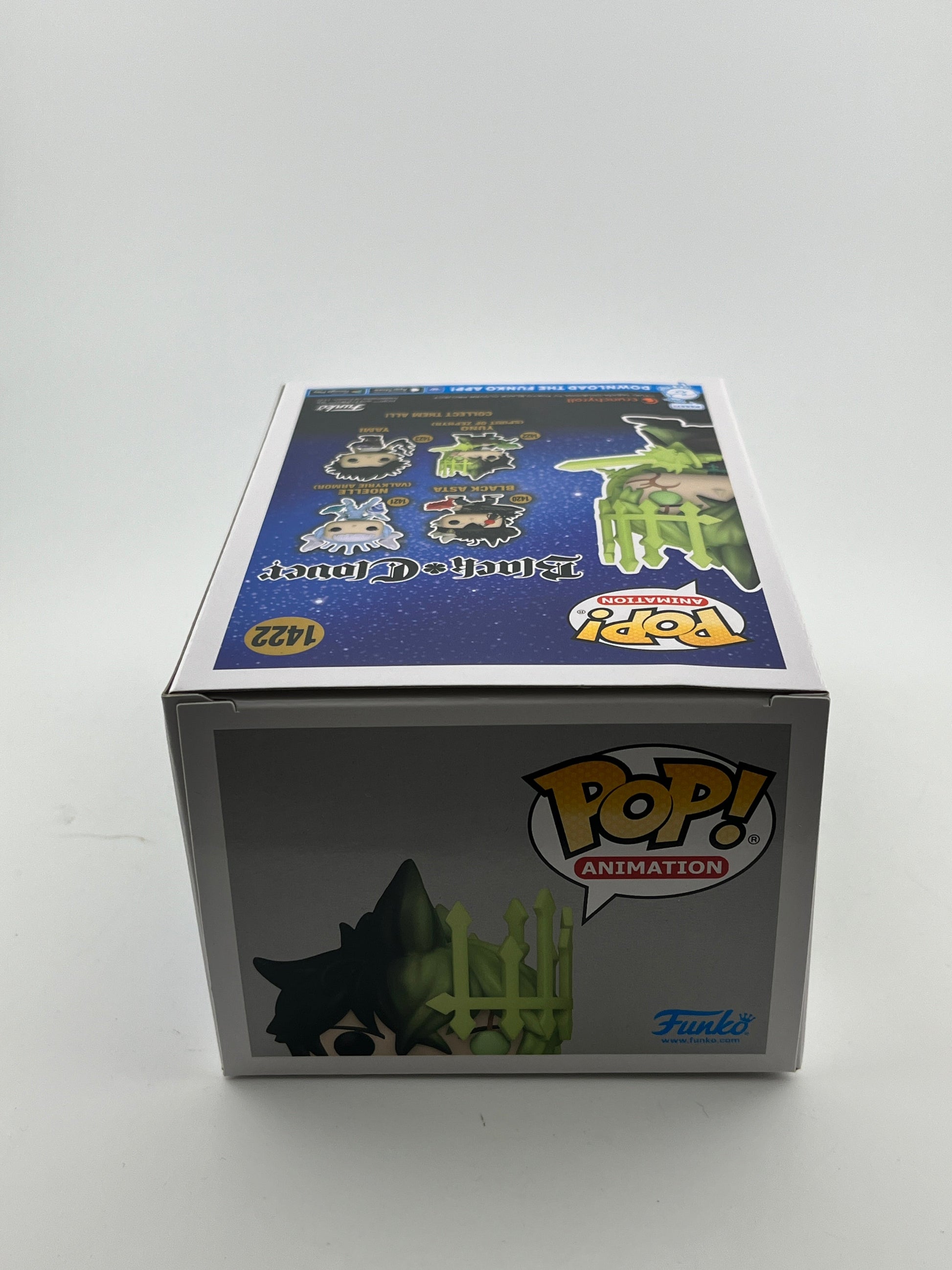 Funko POP! Animation Black Clover - Yuno (Sprit Of Zephyr) #1422 - Glow Special Edition FRENLY BRICKS - Open 7 Days