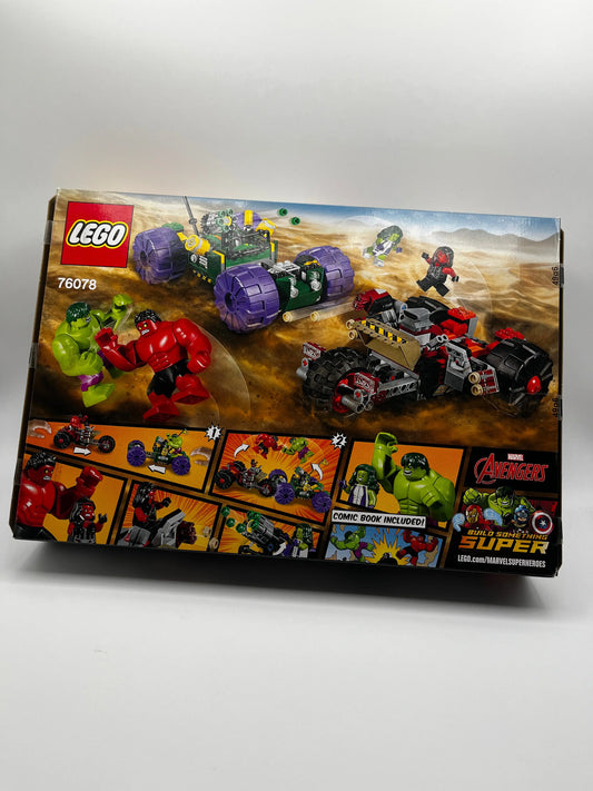 Lego Marvel Super Heroes 76078 Hulk vs. Red Hulk FRENLY BRICKS - Open 7 Days