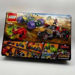 Lego Marvel Super Heroes 76078 Hulk vs. Red Hulk FRENLY BRICKS - Open 7 Days
