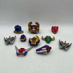 Random Lot of Power Ranger Megazord Heads FRENLY BRICKS - Open 7 Days