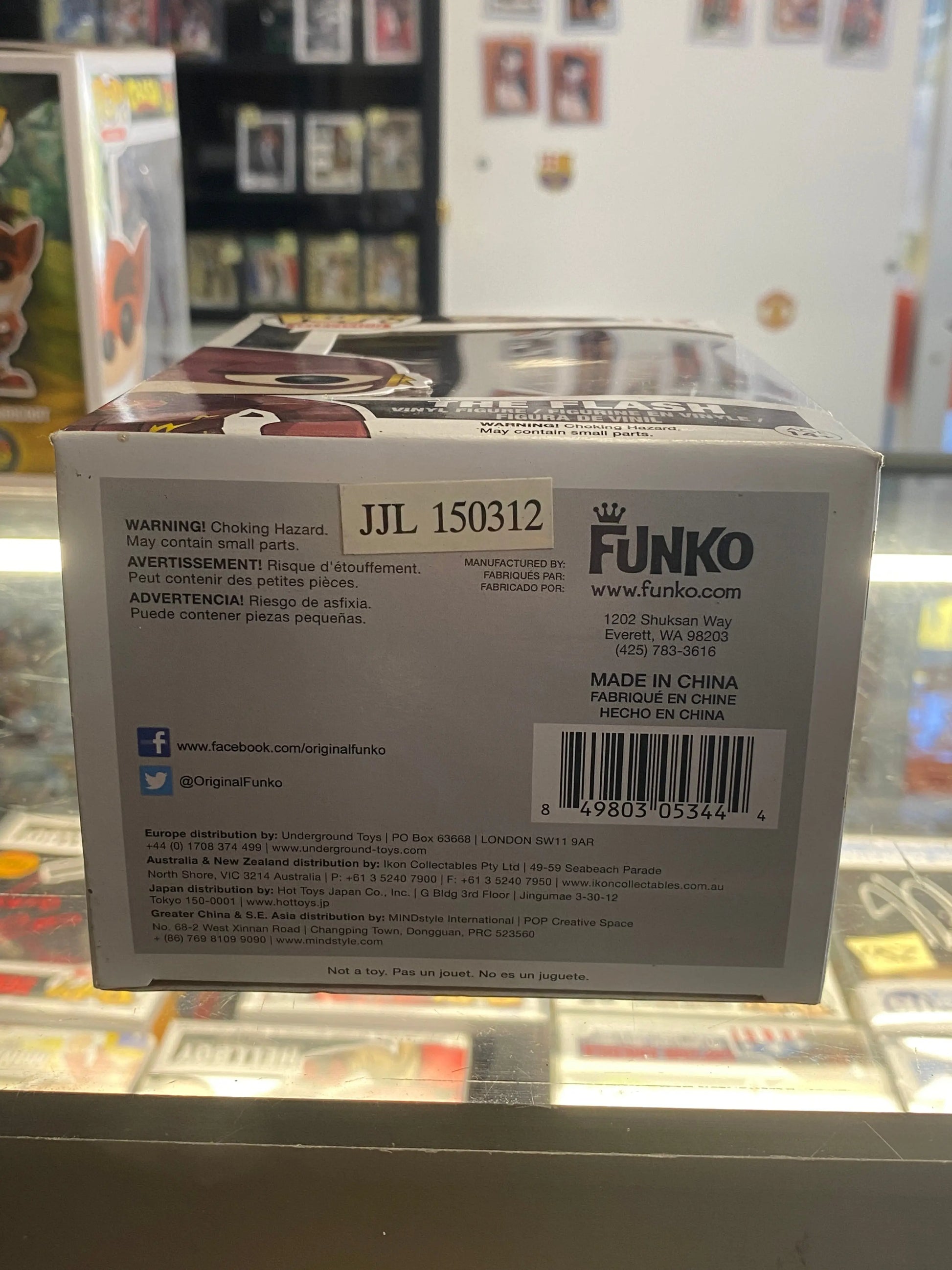 Funko POP! Television flash #213 the flash FRENLY BRICKS - Open 7 Days