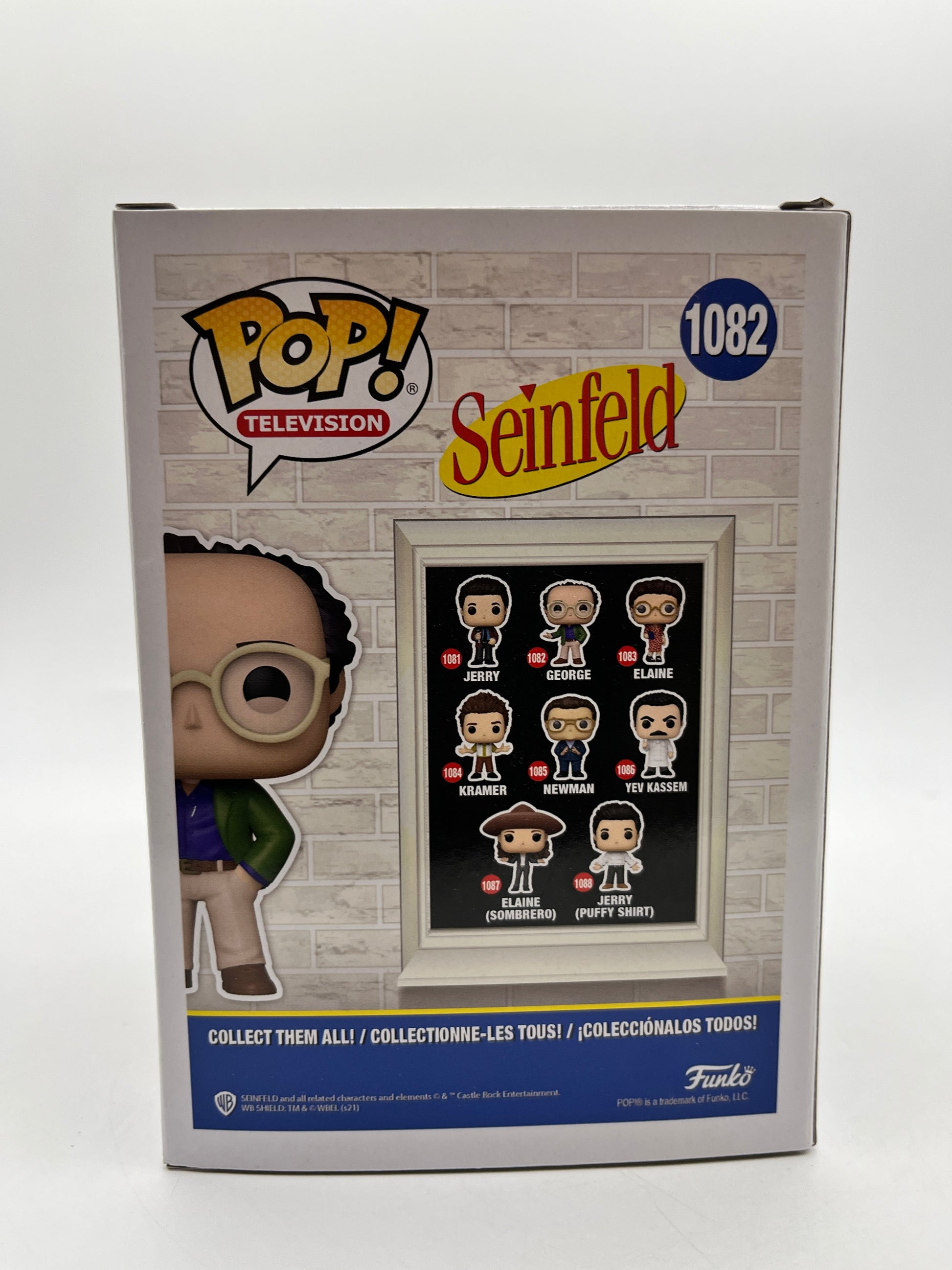 Funko POP! Television Seinfeld George #1082 - Vinyl Collectable FRENLY BRICKS - Open 7 Days