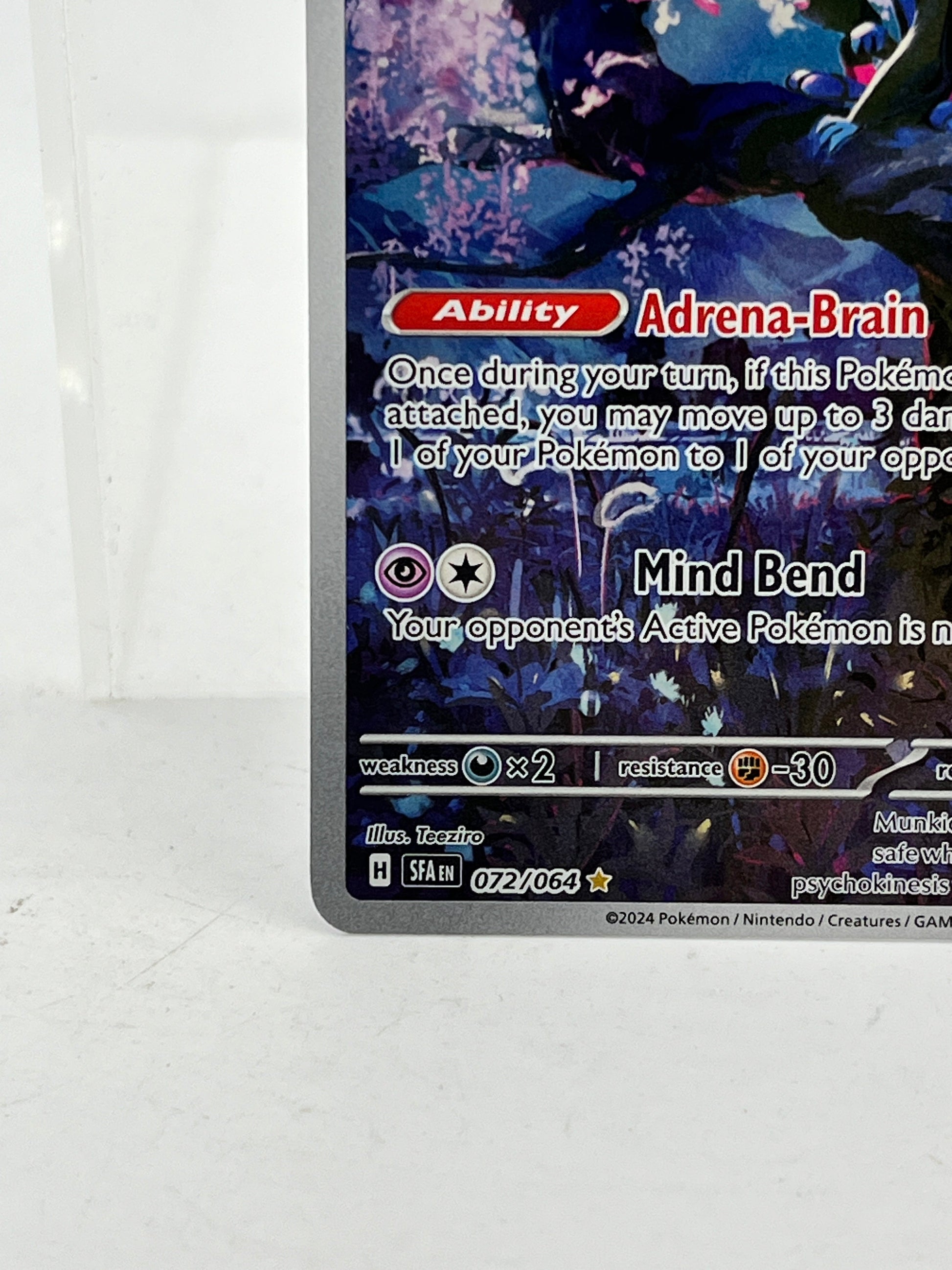 Munkidori 072/064 - Holofoil SV Shrouded Fable - Illustration Rare FRENLY BRICKS - Open 7 Days