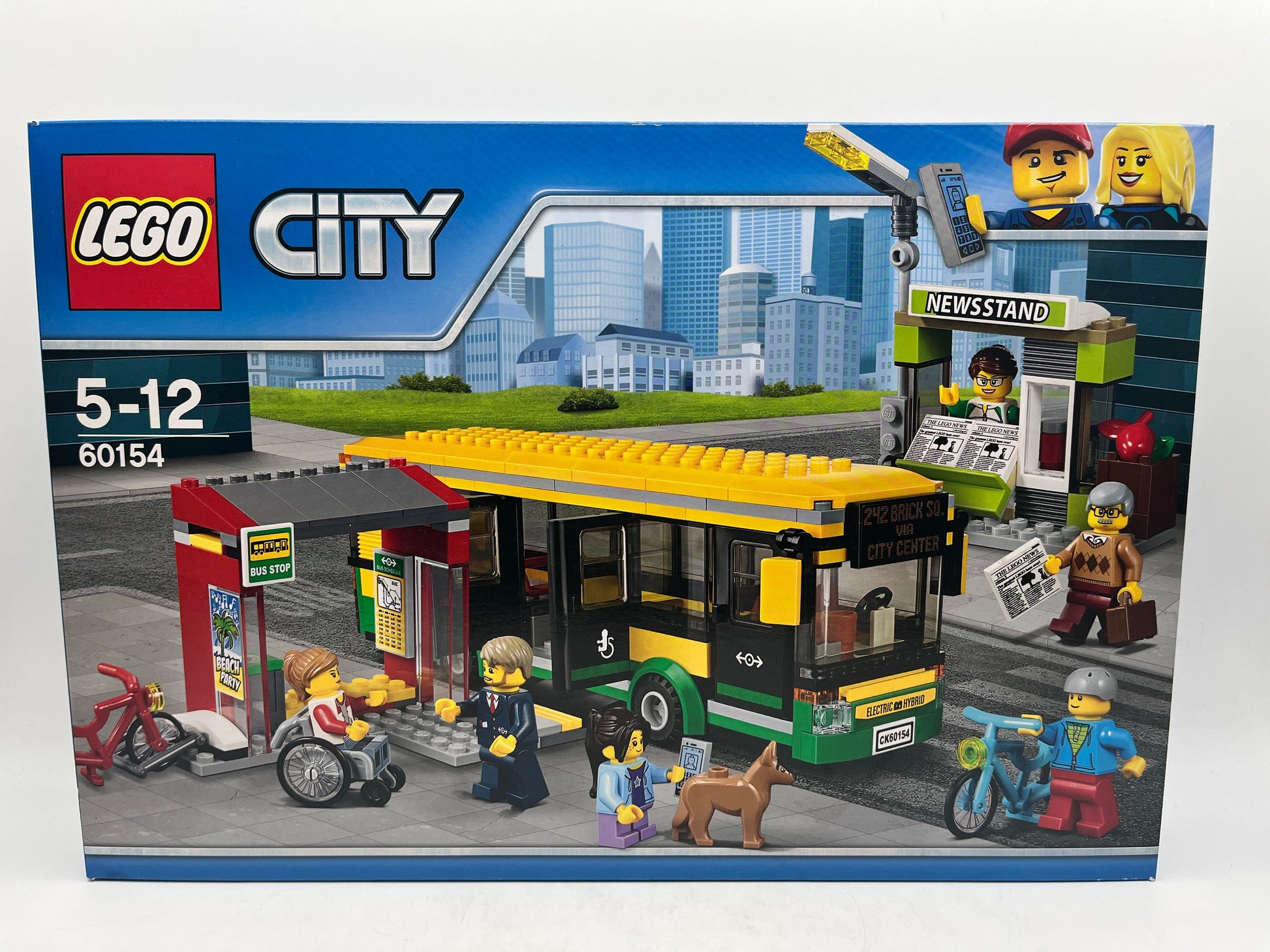 Lego City - Bus Station 60154 - Sealed FRENLY BRICKS - Open 7 Days
