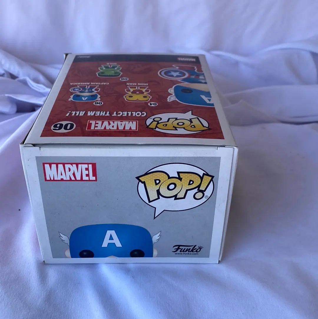 Funko POP! Captain America 06 - Marvel 2017 Summer Convention - FRENLY BRICKS - Open 7 Days