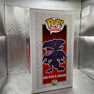 Funko Pop! Animation: Yu-Gi-Oh! - Red-Eyes Black Dragon Vinyl Figure 718 FRENLY BRICKS - Open 7 Days