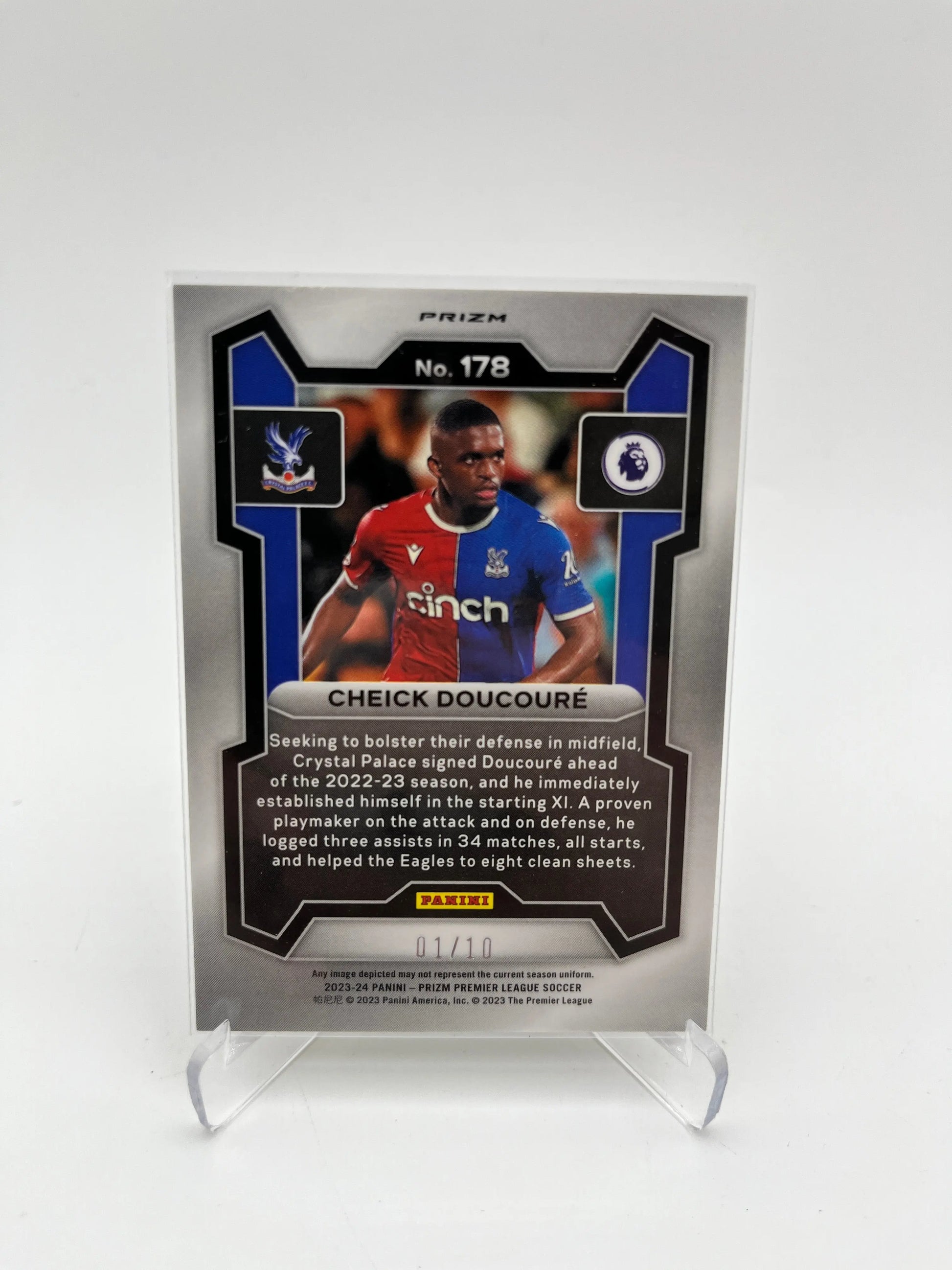 Soccer English Premier League Lot 2x Autos/Low Numbered/ FRENLY BRICKS - Open 7 Days