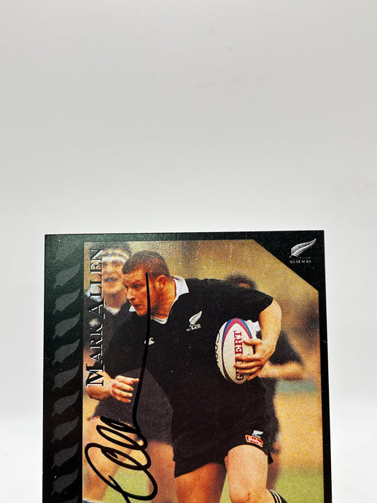 Mark “Bull” Allen - 1995 Dynamic Marketing NZ All Blacks Rugby Union Card #1 FRENLY BRICKS - Open 7 Days