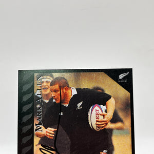 Mark “Bull” Allen - 1995 Dynamic Marketing NZ All Blacks Rugby Union Card #1 FRENLY BRICKS - Open 7 Days