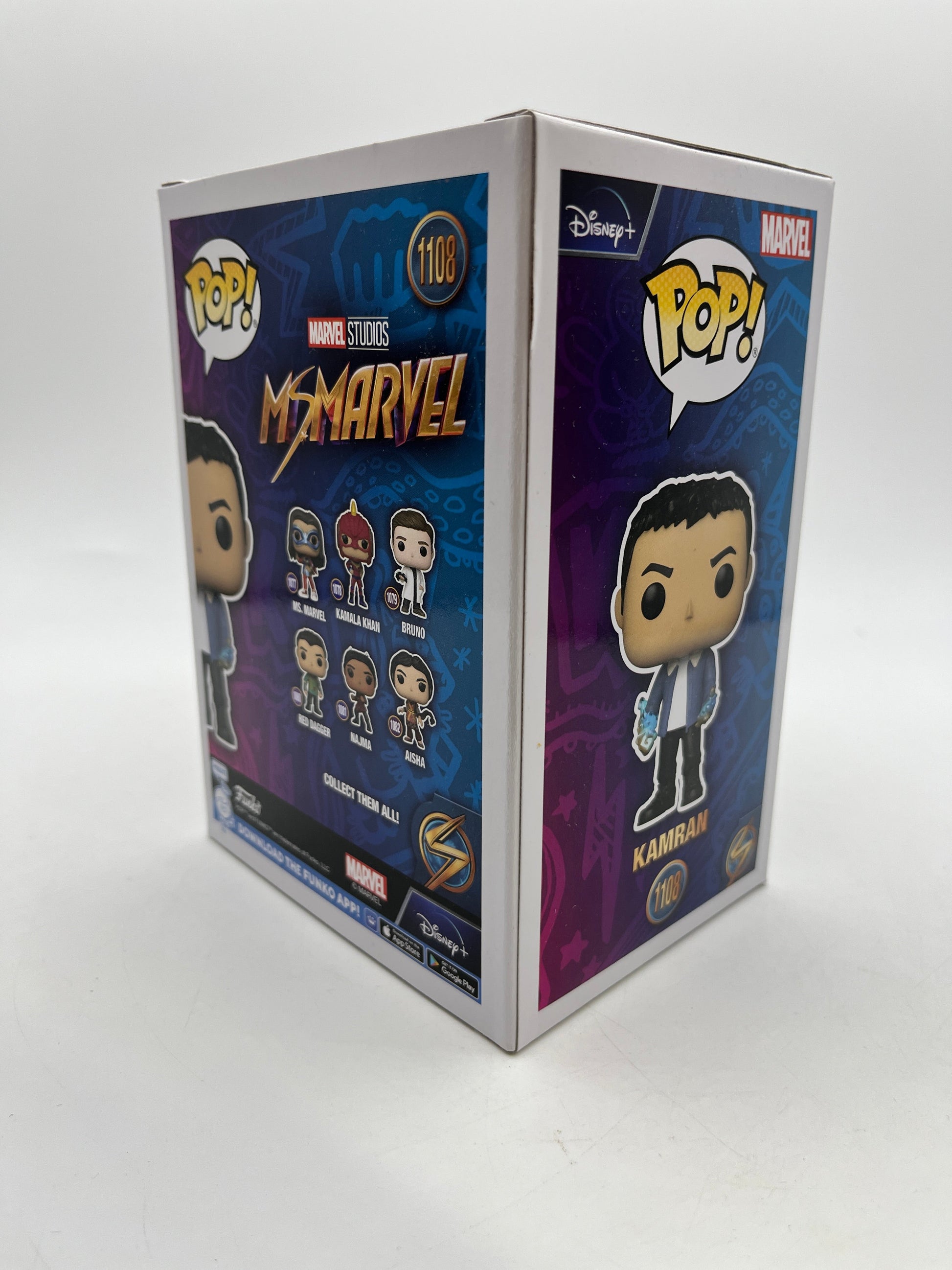 Funko POP! Marvel Ms Marvel Kamran #1108 - Special Edition - Vinyl Collectable FRENLY BRICKS - Open 7 Days