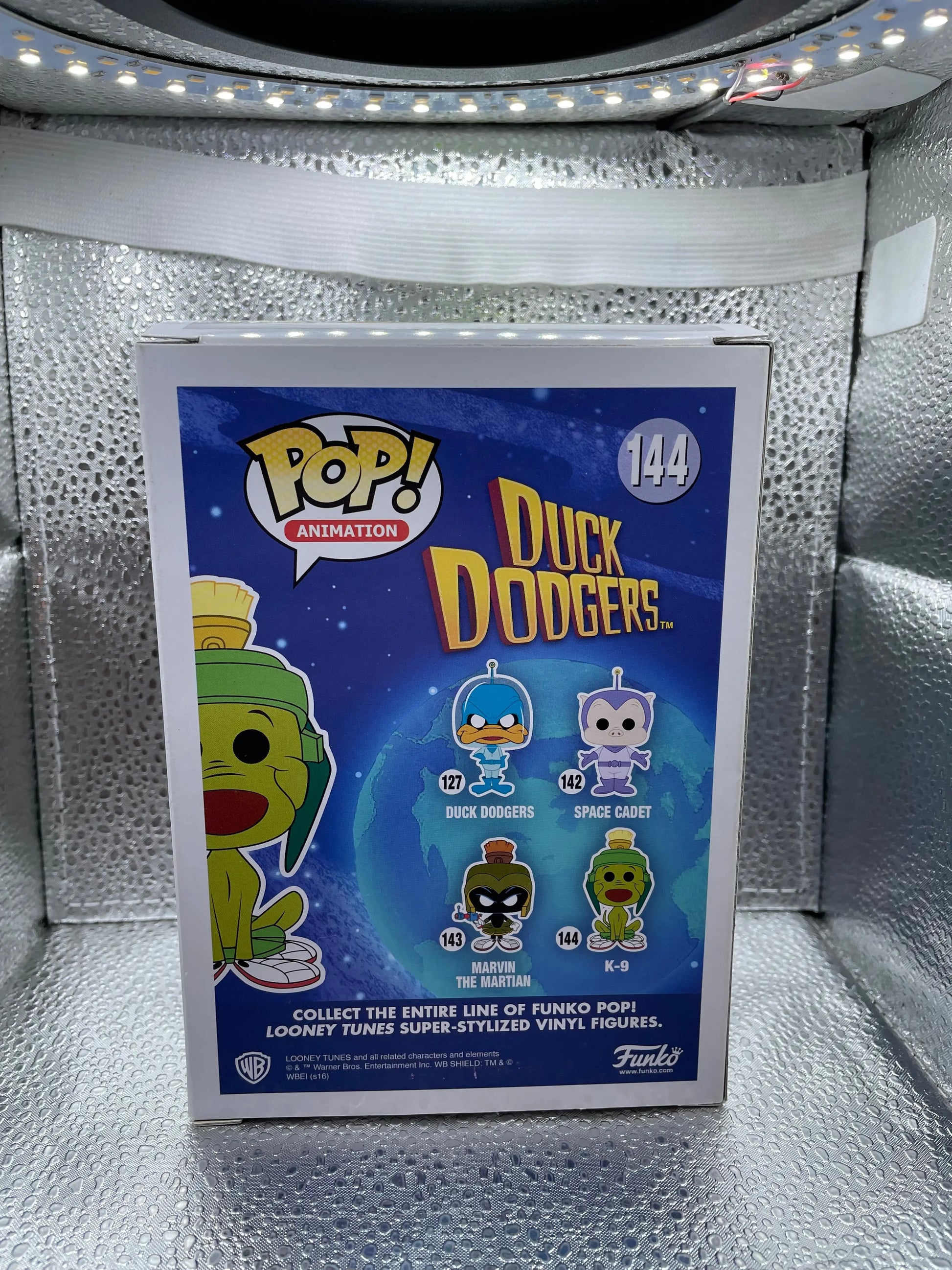 Funko POP! Animation Duck Dodgers K-9 #144 Vinyl Figure (B10T) FRENLY BRICKS - Open 7 Days