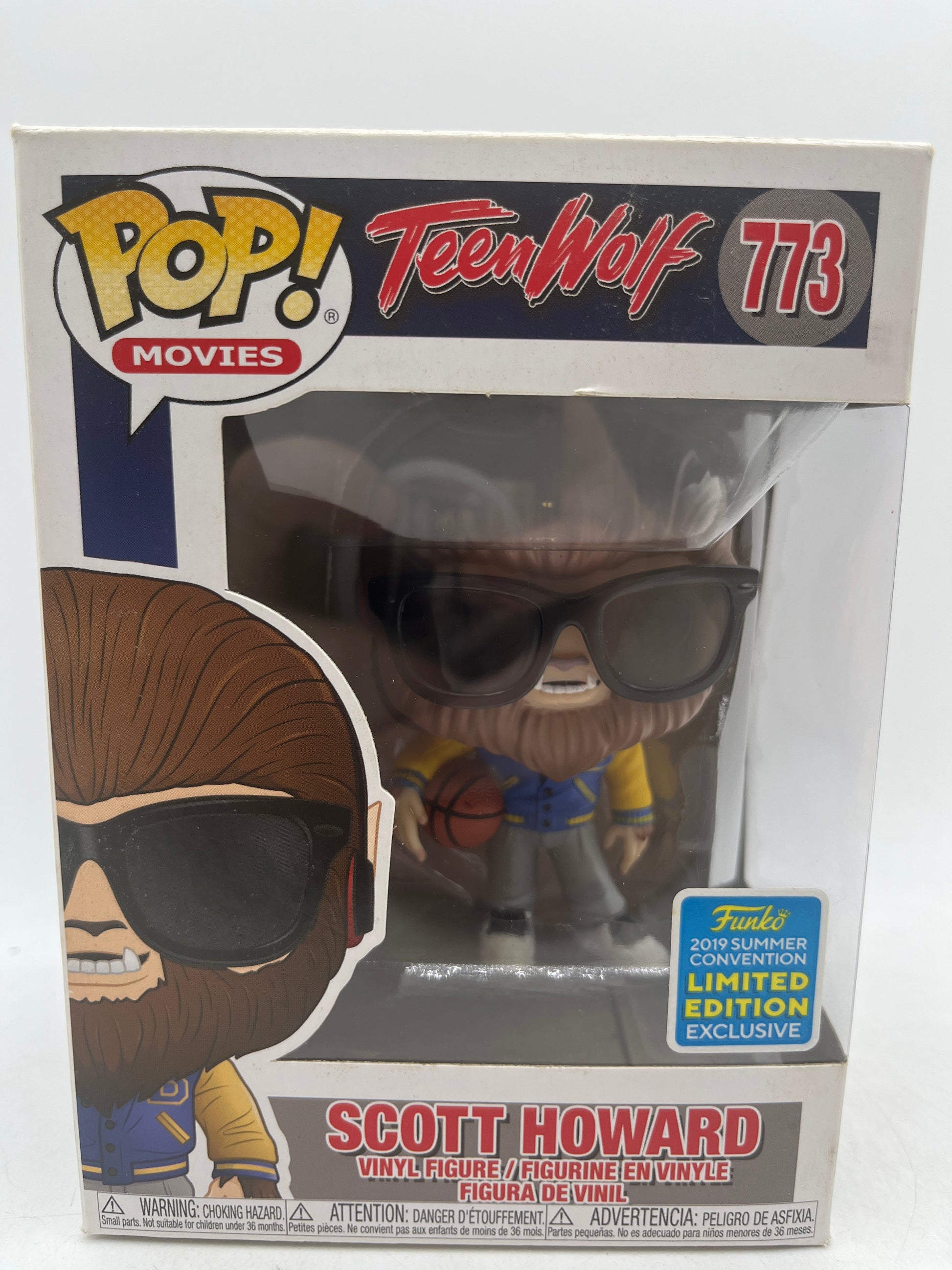 Funko Pop! Movies Teen Wolf #773 Scott Howard 2019 Summer Convention Exclusive image 1