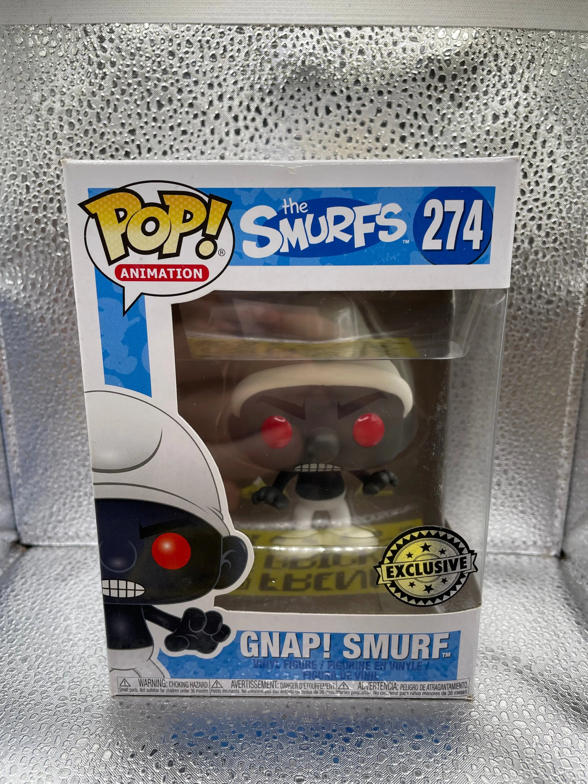 EXCLUSIVE THE SMURFS GNAP! SMURF 3.75" POP VINYL FIGURE FUNKO 274 POP ANIMATION FRENLY BRICKS - Open 7 Days