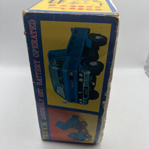 Daiya Japan 1:20 ISUZU ELF TRUCK Battery Operated Toy Car Kit`75 FRENLY BRICKS - Open 7 Days