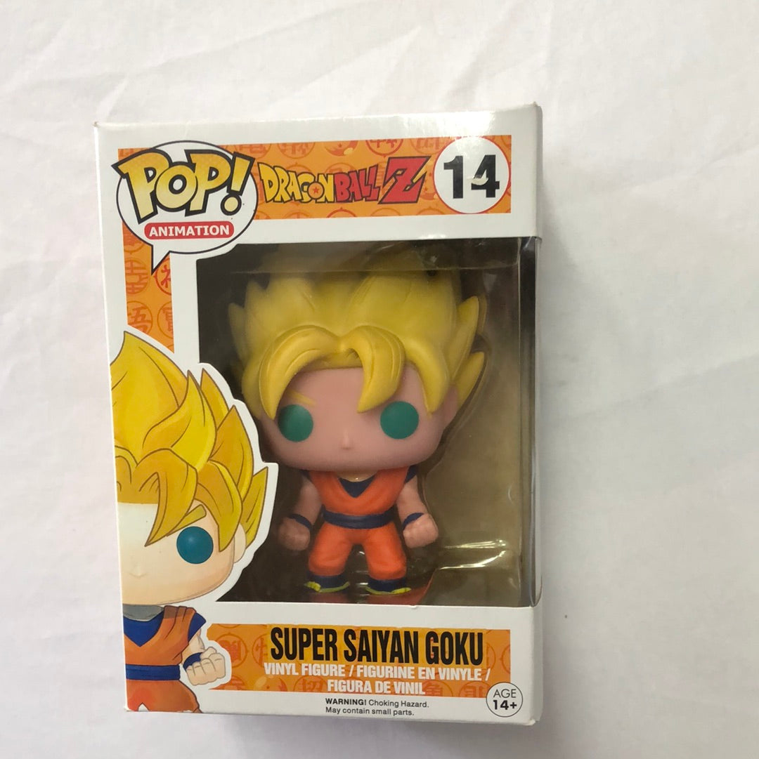 Dragon Ball Z Funko - Super Saiyan Goku #14 Pop! Vinyl FRENLY BRICKS - Open 7 Days