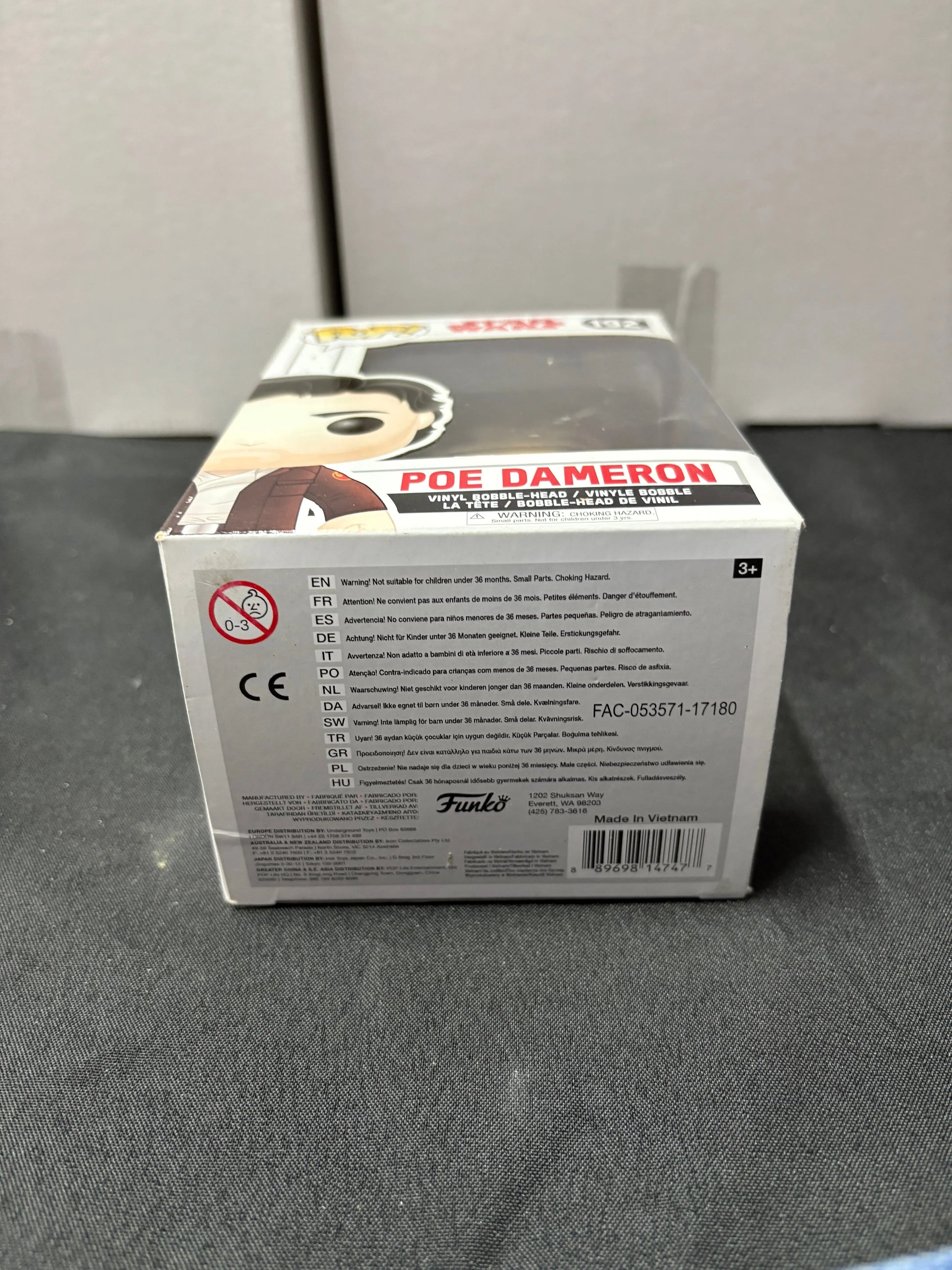 FUNKO Pop Vinyl Poe Dameron #192 FRENLY BRICKS - Open 7 Days