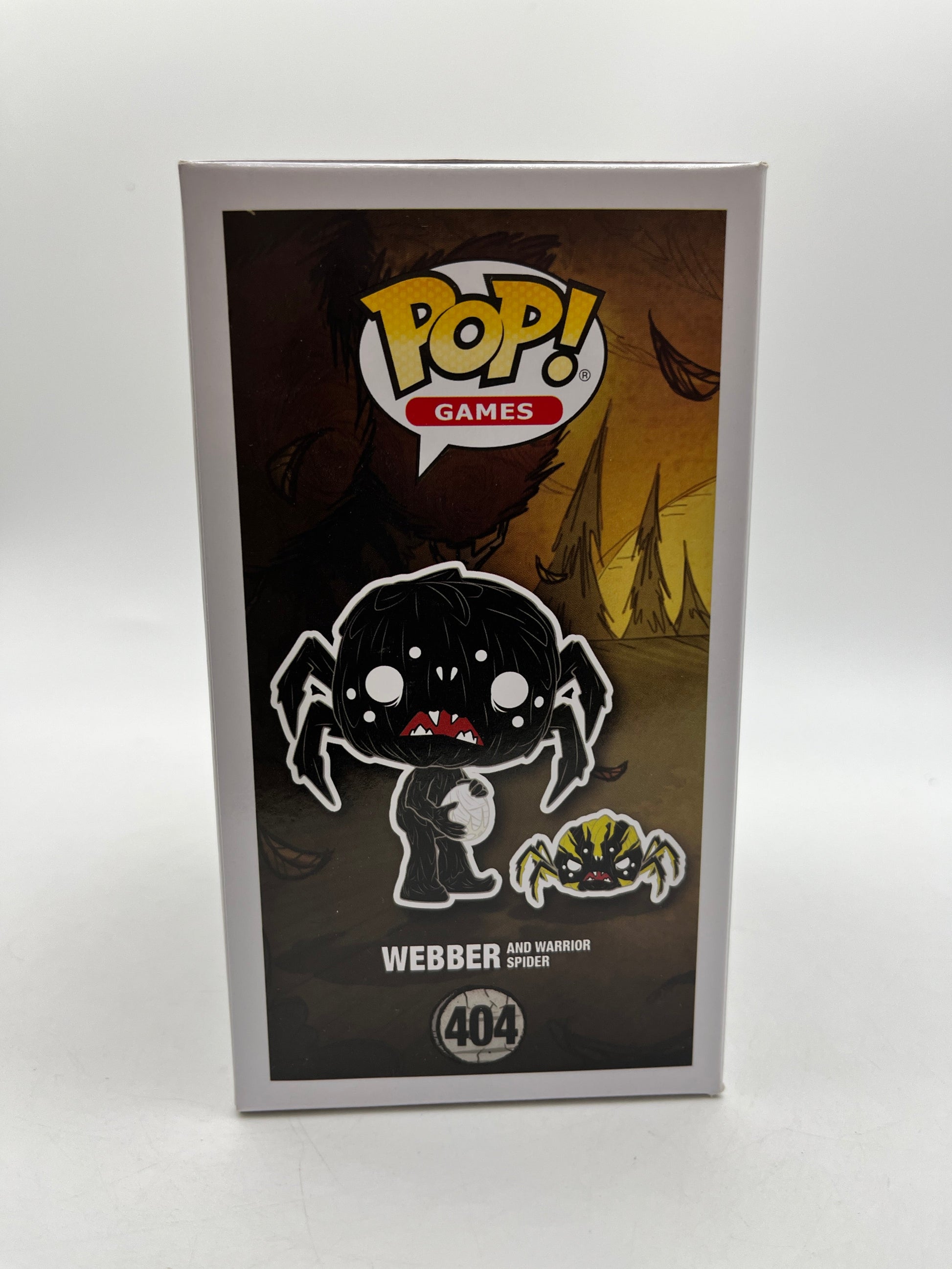 Funko POP! Games Don’t Stave Webber And Warrior Spider #404 - Vinyl Collectable FRENLY BRICKS - Open 7 Days