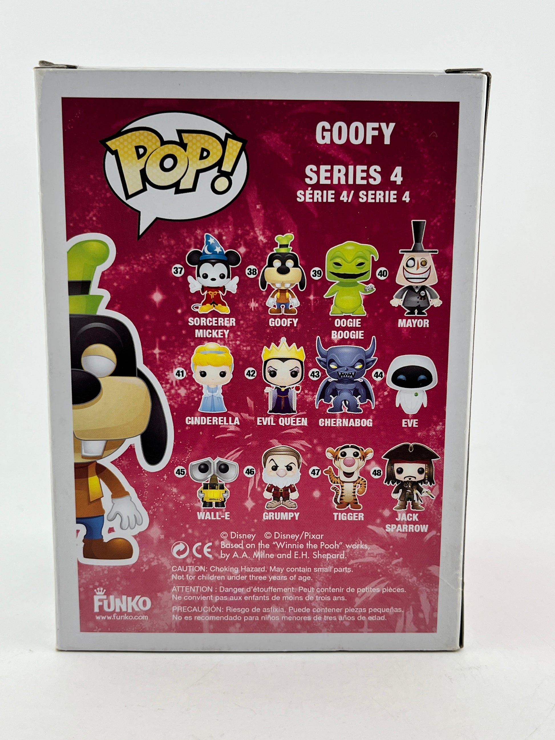 Funko POP! Disney - Goofy #38 - Signed By Bill Farmer - Vinyl Collectable FRENLY BRICKS - Open 7 Days