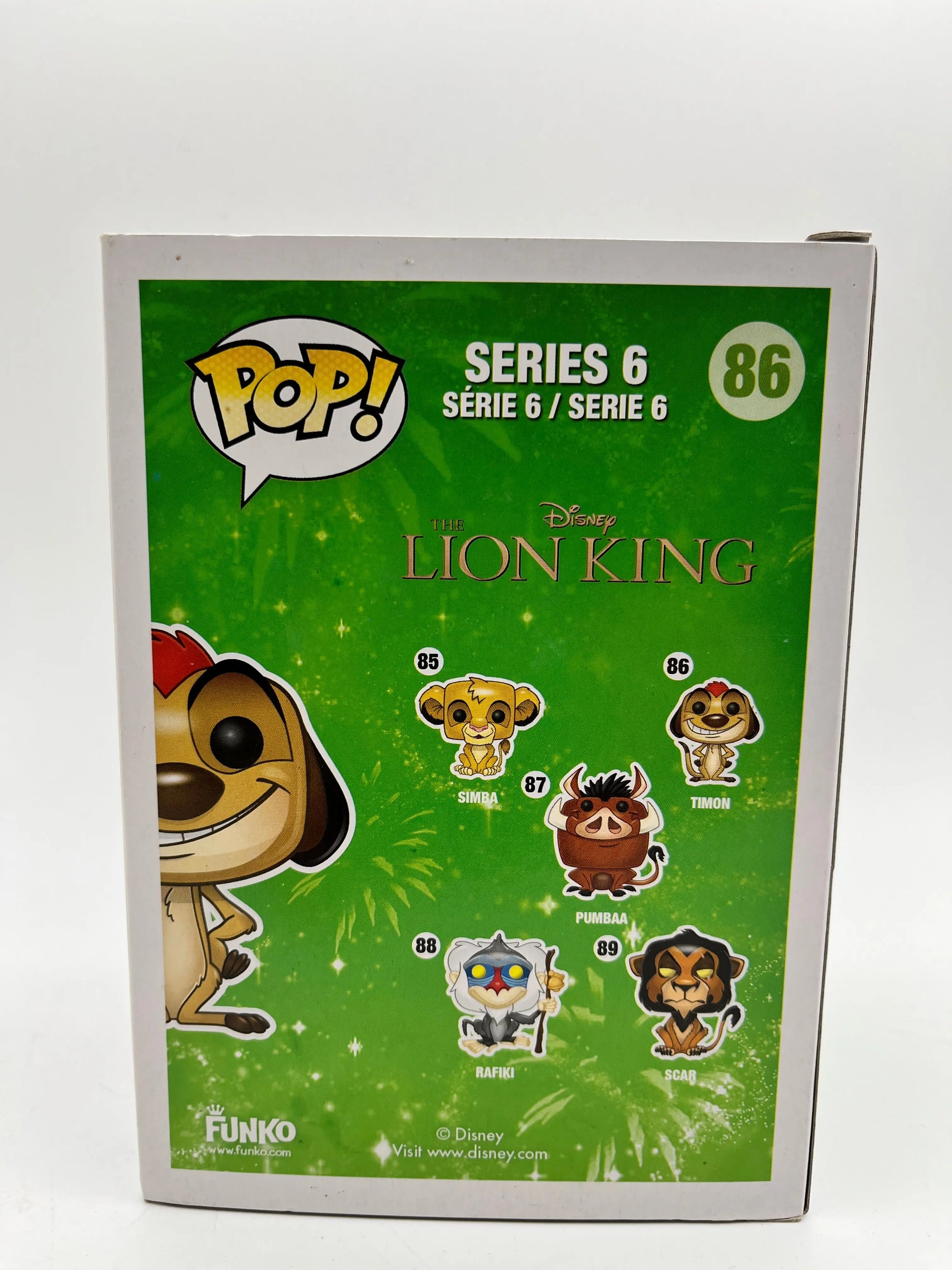Funko Pop Vinyl Disney Timon #86 FRENLY BRICKS - Open 7 Days