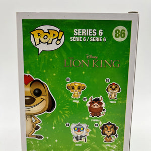 Funko Pop Vinyl Disney Timon #86 FRENLY BRICKS - Open 7 Days