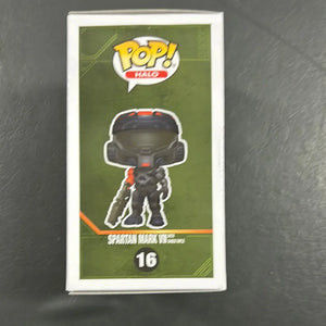 FUNKO POP VINYL HALO SPARTAN MARK VII WITH SHOCK RIFLE #16 FRENLY BRICKS - Open 7 Days