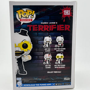 Funko POP! Movies Terrifier - Art The Clown With Glasses #1593 - Vinyl Collectable FRENLY BRICKS - Open 7 Days