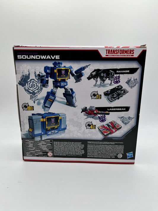 Hasbro Transformers War for Cybertron Soundwave Decepticon Action Figure - Sealed FRENLY BRICKS - Open 7 Days
