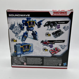 Hasbro Transformers War for Cybertron Soundwave Decepticon Action Figure - Sealed FRENLY BRICKS - Open 7 Days