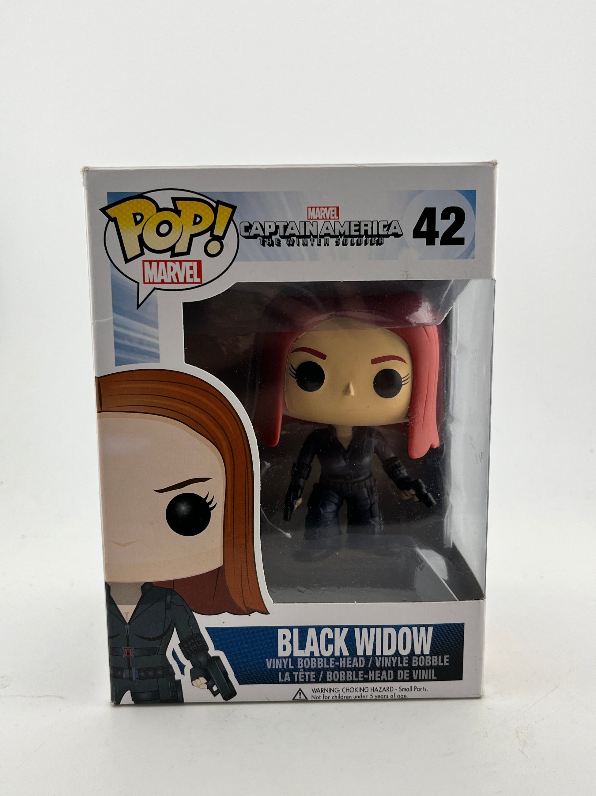 Funko POP! Captain America Winter Solider -  Black Widow 42 - Vinyl Collectable FRENLY BRICKS - Open 7 Days