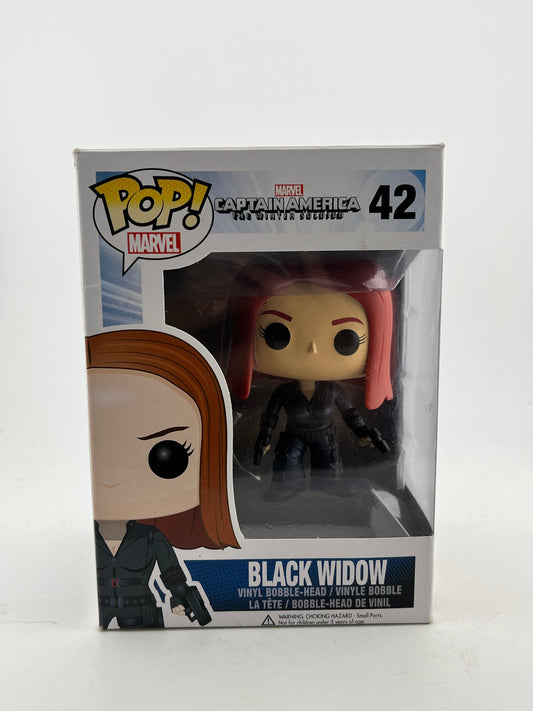 Funko POP! Captain America Winter Solider -  Black Widow 42 - Vinyl Collectable FRENLY BRICKS - Open 7 Days
