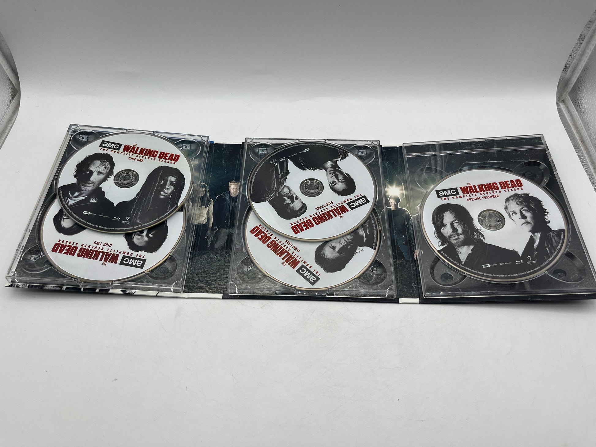 Walking Dead Season 7 Blu Ray Limited Edition Spike Walker FRENLY BRICKS - Open 7 Days