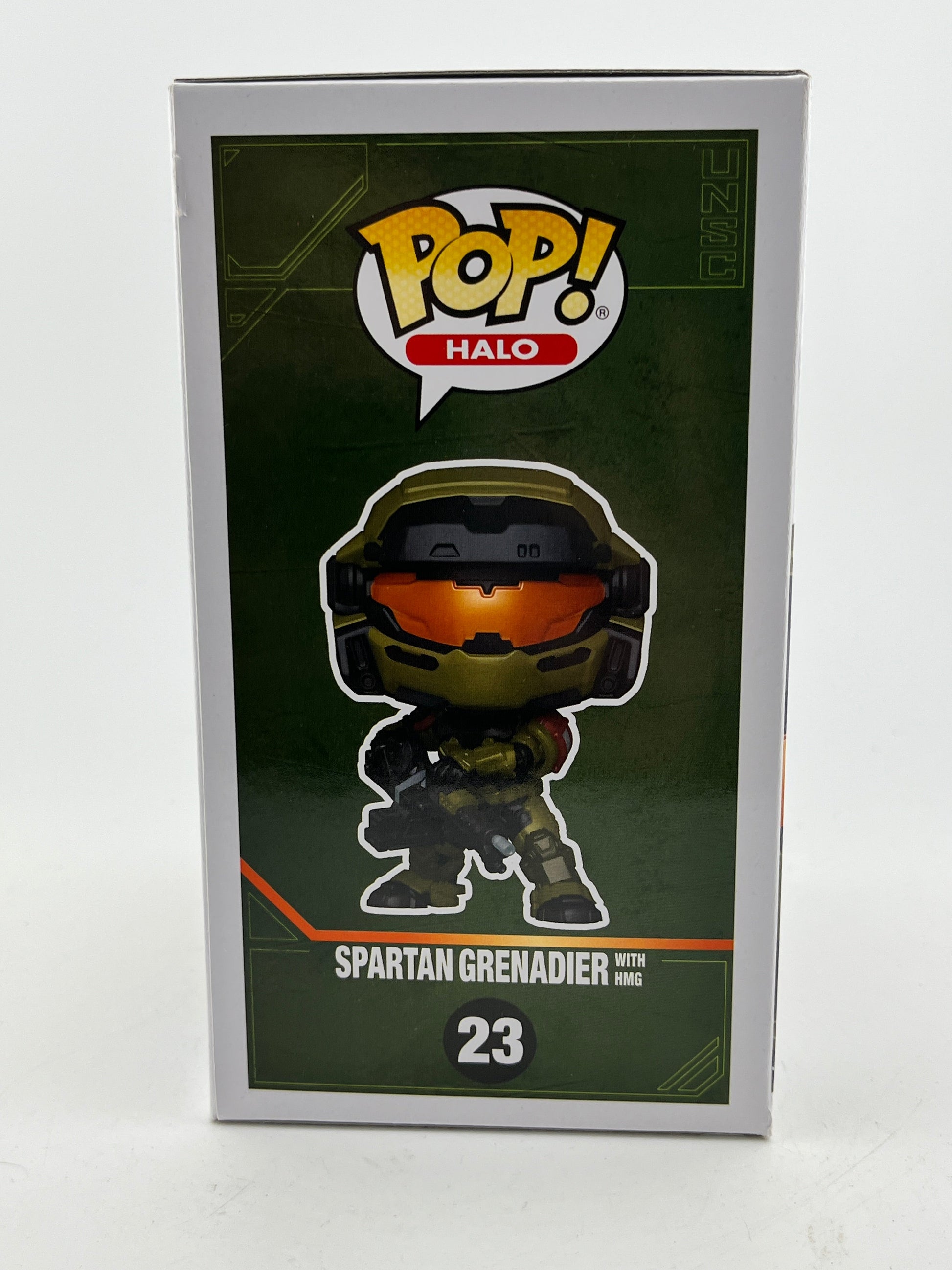 Funko POP! Halo - Spartan Grenadier With HMG #23 - Vinyl Collectable FRENLY BRICKS - Open 7 Days