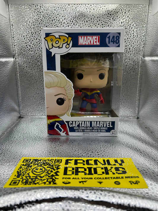 Pop Vinyl  Captain Marvel #148 FRENLY BRICKS - Open 7 Days