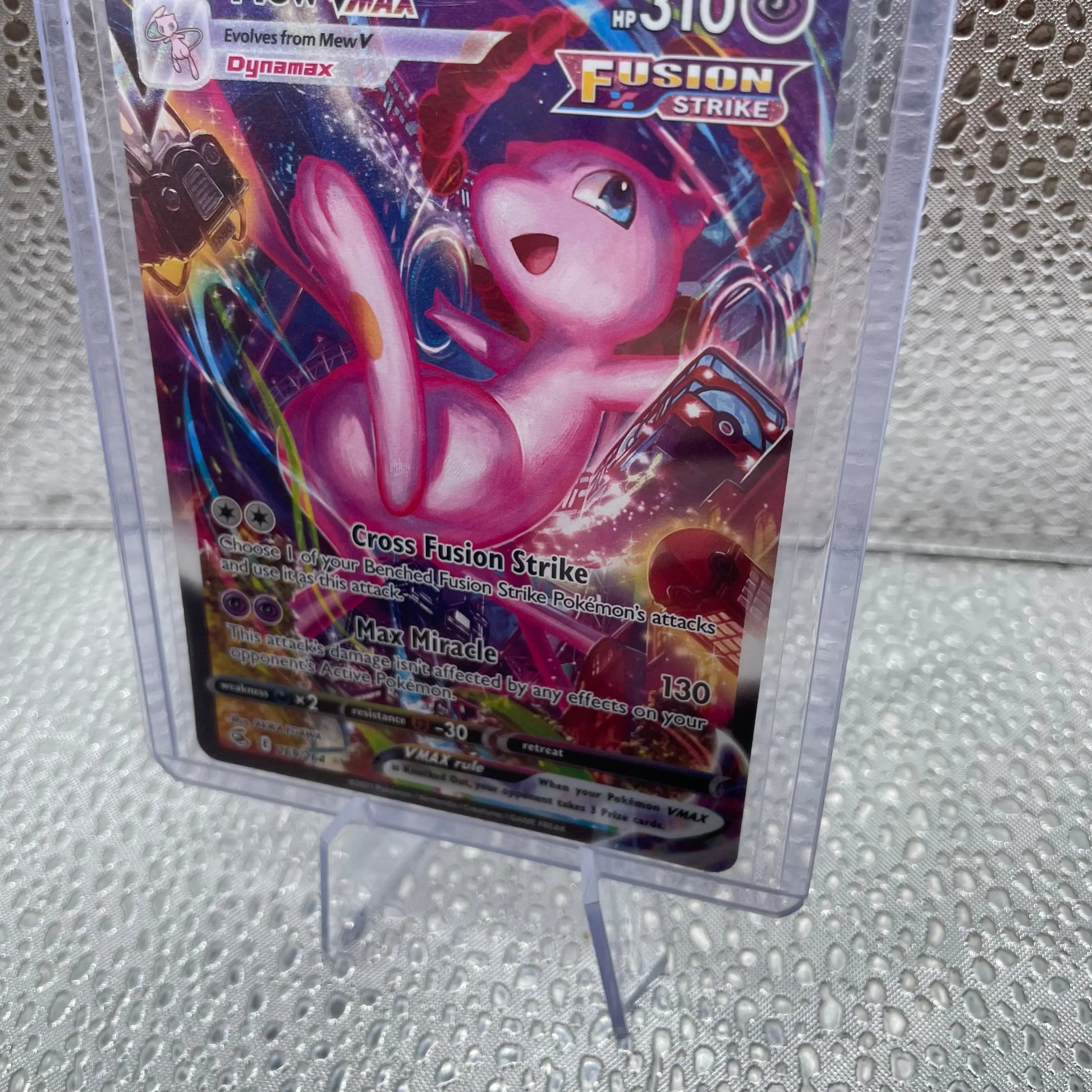 Mew V Max 269/264 Full Art Secret Rare Pokemon TCG Good Condition RAW FRENLY BRICKS - Open 7 Days