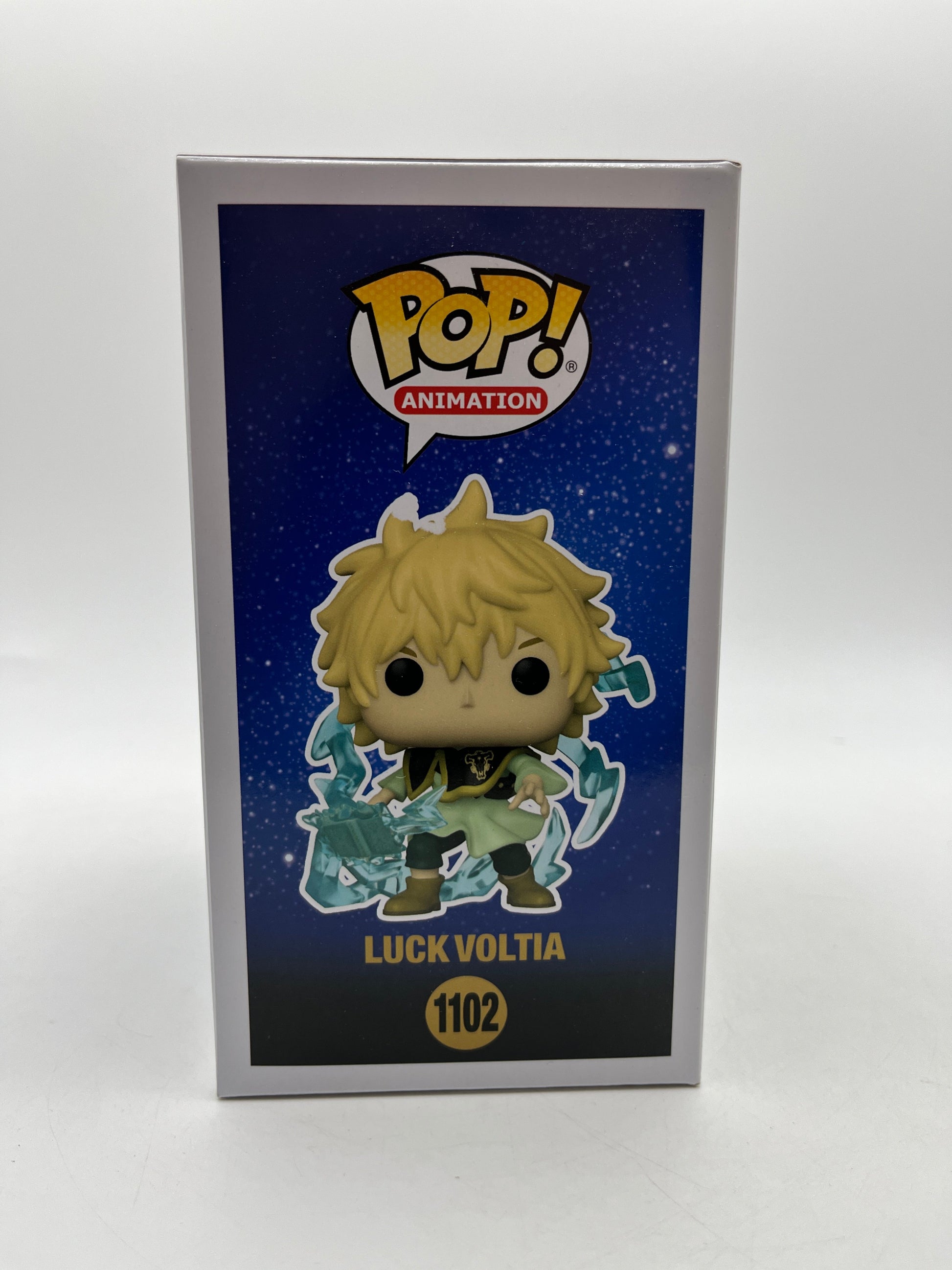 Funko POP! Animation Black Clover Luck Voltia #1102 - Special Edition FRENLY BRICKS - Open 7 Days