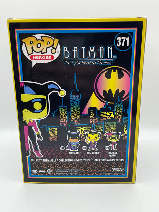 Funko POP! DC Batman The Animated Series - #371 Harley Quinn (Black Light) - New FRENLY BRICKS - Open 7 Days