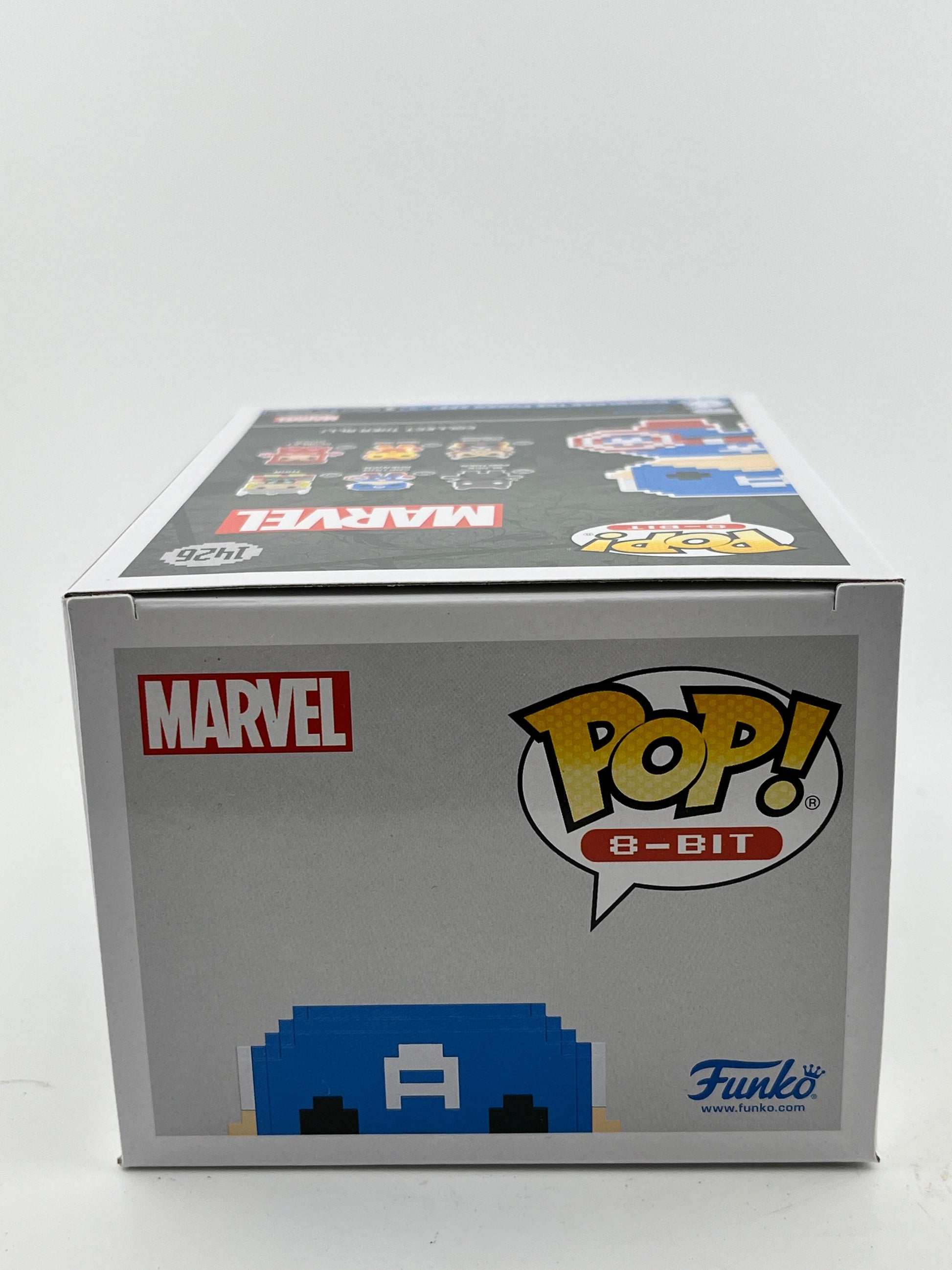 Funko POP! 8-Bit Marvel - Captain America #1426 - Special Edition FRENLY BRICKS - Open 7 Days