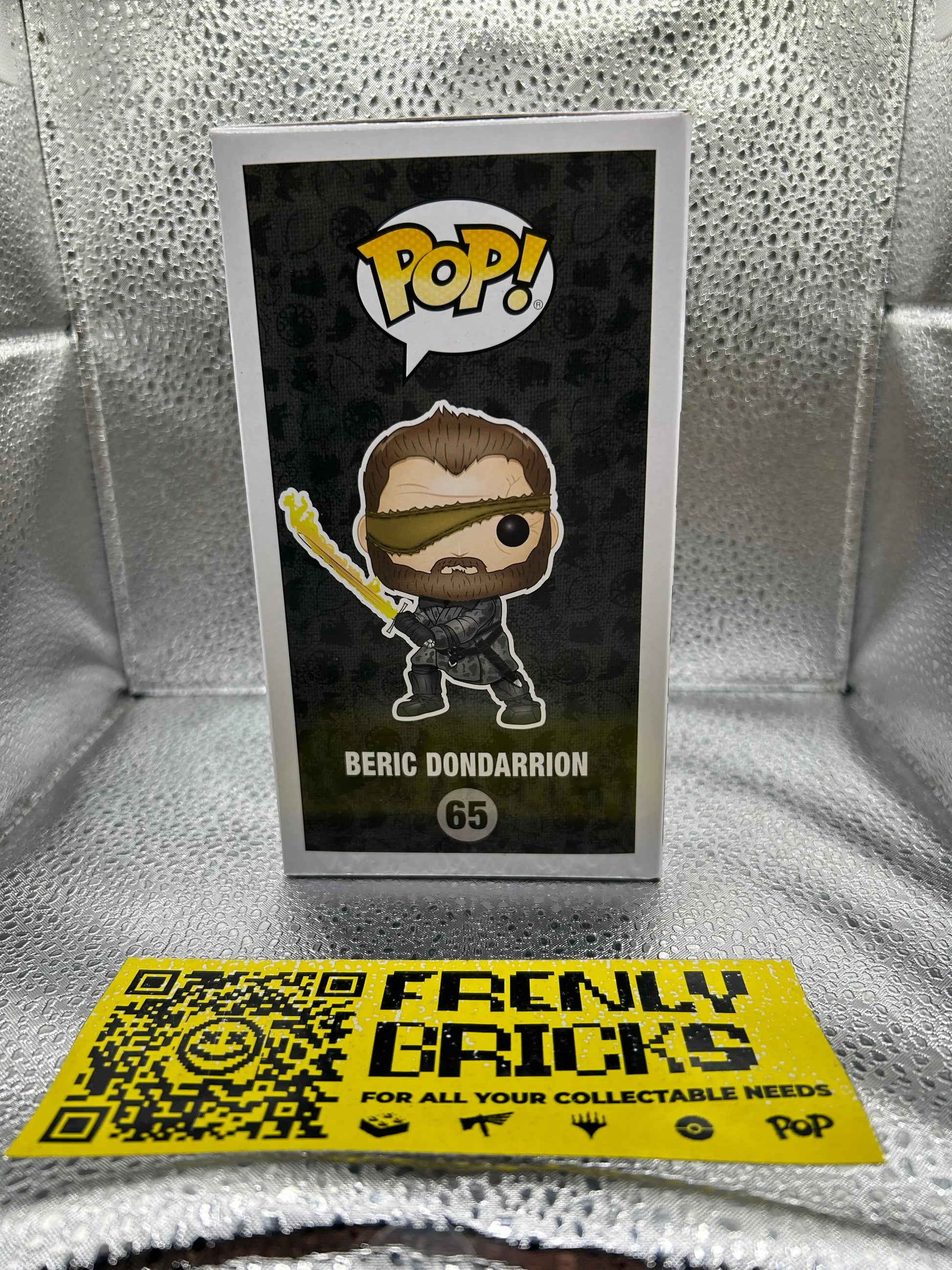 Pop Vinyl #65 Game Of Thrones Beric Dondarriom FRENLY BRICKS - Open 7 Days