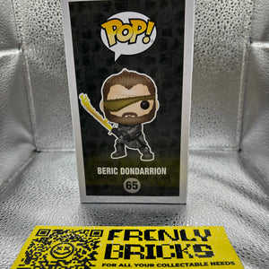 Pop Vinyl #65 Game Of Thrones Beric Dondarriom FRENLY BRICKS - Open 7 Days