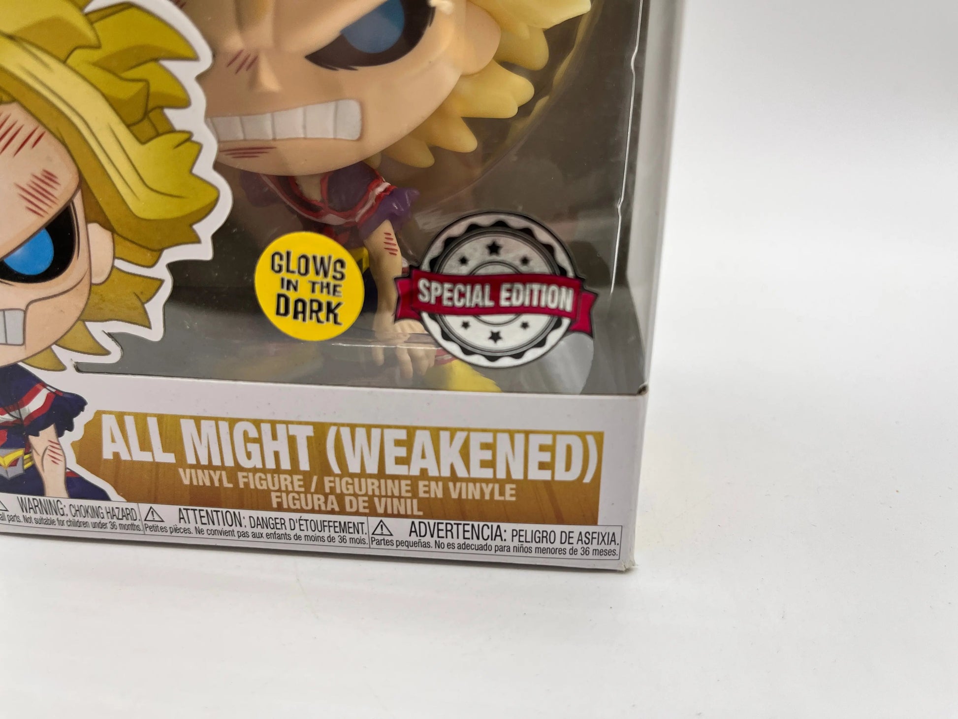 Funko POP! Animation My Hero Academia All Might (Weakened) #648 - Vinyl Collectable FRENLY BRICKS - Open 7 Days