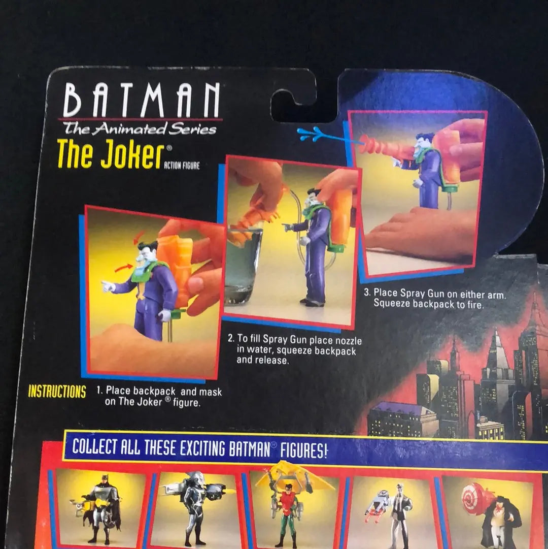 Vintage 90s 1992 Kenner The Joker from Batman The Animated Series slight box damage FRENLY BRICKS - Open 7 Days