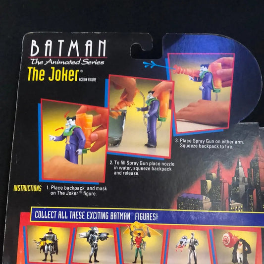 Vintage 90s 1992 Kenner The Joker from Batman The Animated Series slight box damage FRENLY BRICKS - Open 7 Days