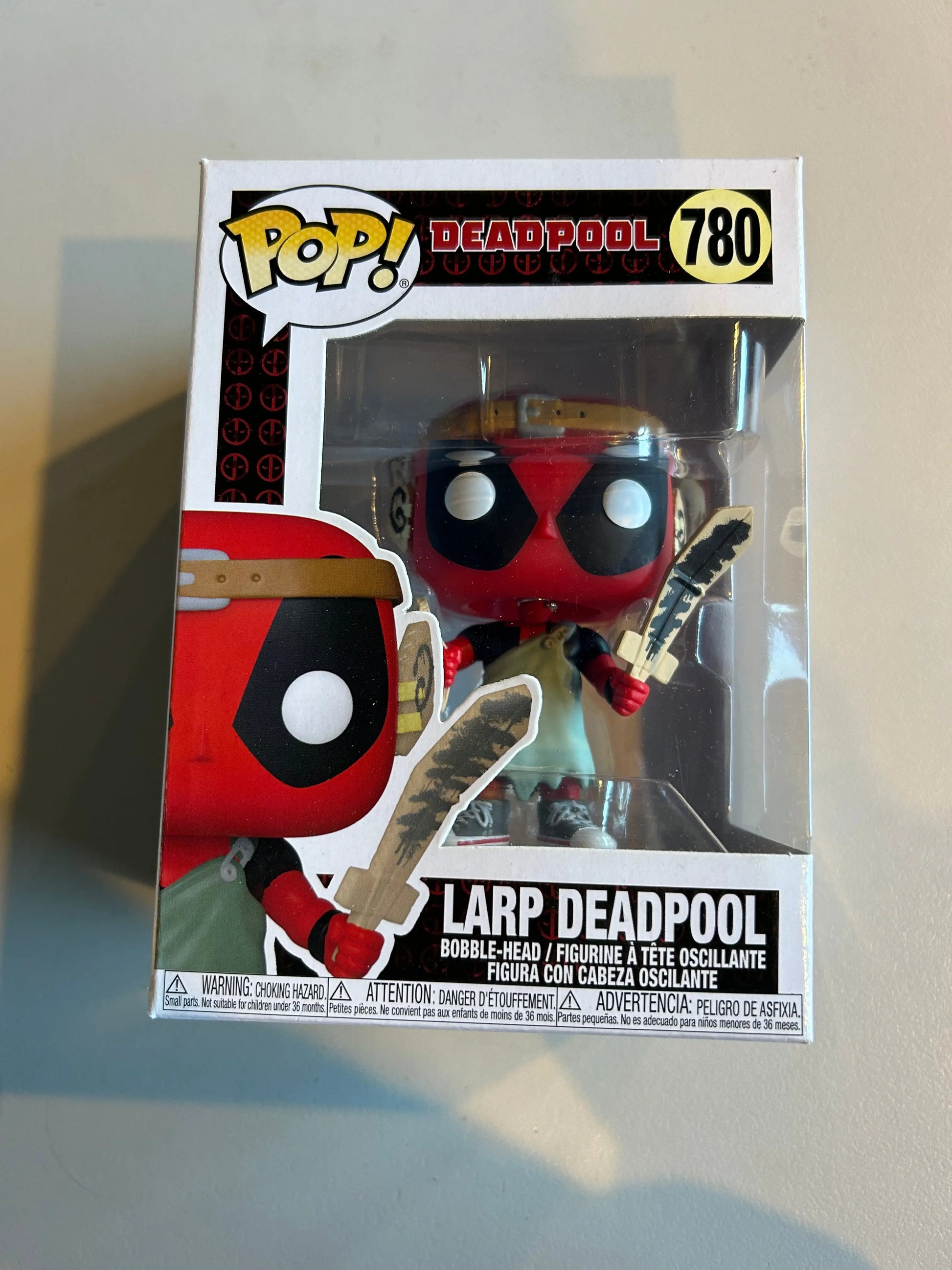 Pop Vinyl DeadPool #780 Larp DeadPool FRENLY BRICKS - Open 7 Days